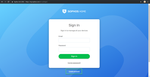 does sophos home premium check email