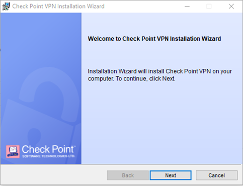 checkpoint vpn download windows